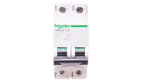 Wyłącznik nadprądowy 2P C 6A 6kA DC C60H-DC Acti9 A9N61526