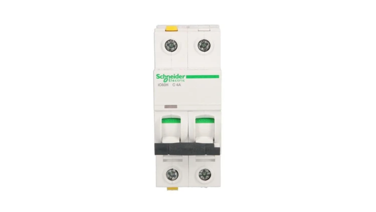 Wyłącznik nadprądowy 2P C 4A 10kA AC iC60H-C4-2 Acti9 A9F07204