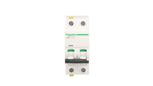 Wyłącznik nadprądowy 2P C 1A 10kA AC iC60H-C1-2 Acti9 A9F07201