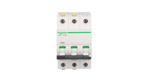 Wyłącznik nadprądowy 3P C 63A 10kA AC iC60H-C63-3 Acti9 A9F07363