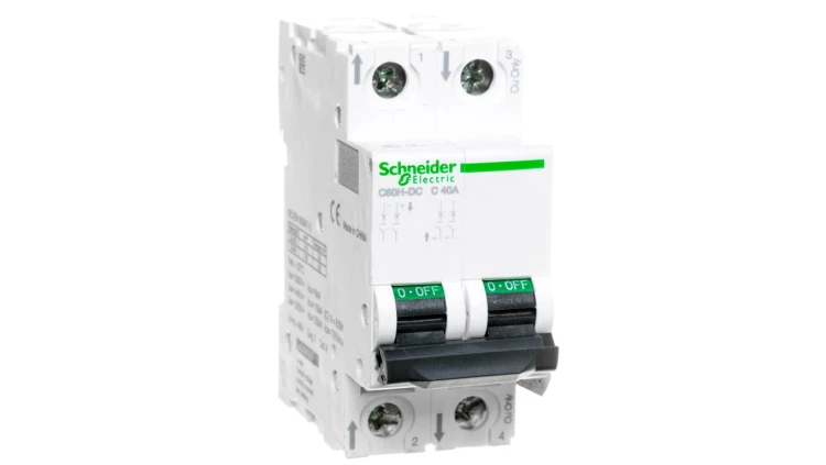 Wyłącznik nadprądowy 2P C 40A 6kA DC C60H-DC Acti9 A9N61537