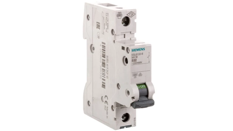 Wyłącznik nadprądowy 1P B 32A 6kA AC SENTRON 5SL6132-6