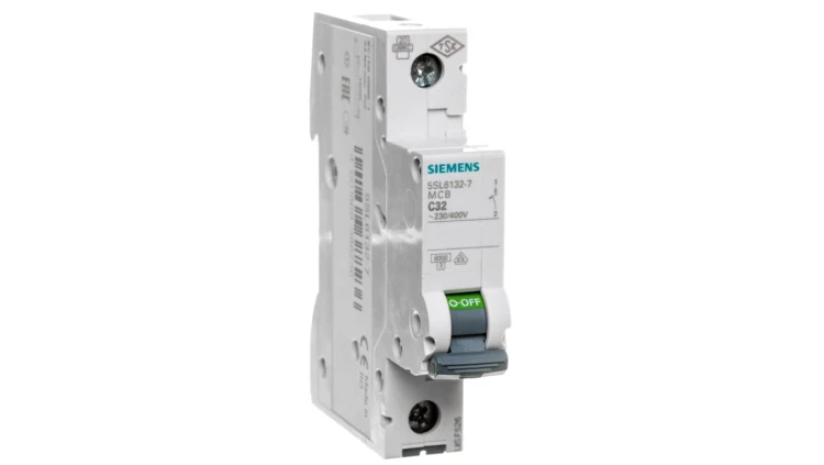 Wyłącznik nadprądowy 1P C 32A 6kA AC SENTRON 5SL6132-7