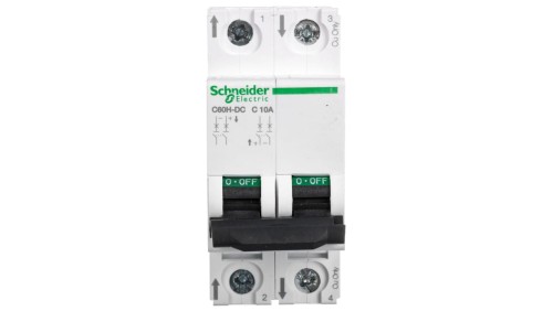 Wyłącznik nadprądowy 2P C 10A 10kA DC C60H-DC Acti9 A9N61528