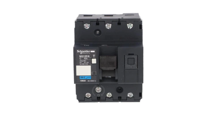 Wyłącznik nadprądowy 3P C 16A 25kA AC NG125N 18633