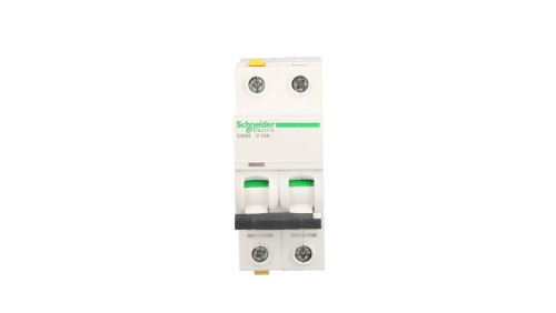 Wyłącznik nadprądowy 2P C 10A 10kA AC iC60H-C10-2 Acti9 A9F07210
