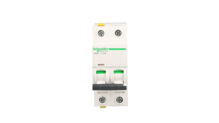 Wyłącznik nadprądowy 2P C 10A 10kA AC iC60H-C10-2 Acti9 A9F07210