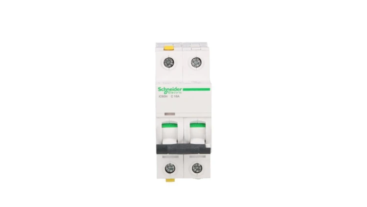 Wyłącznik nadprądowy 2P C 16A 10kA AC iC60H-C16-2 Acti9 A9F07216