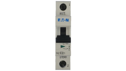 Wyłącznik nadprądowy 1P C 2A 15kA AC FAZ C2/1 278549