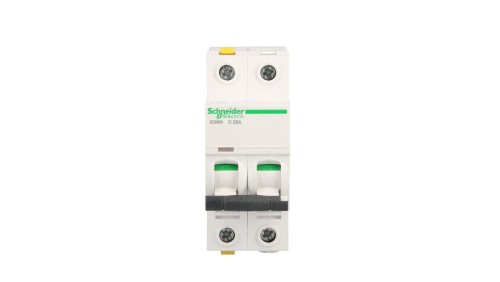 Wyłącznik nadprądowy 2P C 25A 10kA AC iC60H-C25-2 Acti9 A9F07225