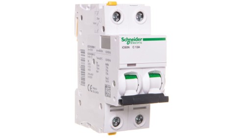 Wyłącznik nadprądowy 2P C 13A 6kA AC iC60N-C13-2 Acti9 A9F04213