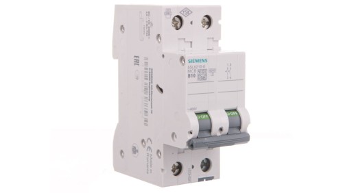 Wyłącznik nadprądowy 2P B 10A 6kA AC SENTRON 5SL6210-6