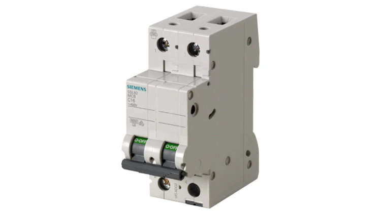 Wyłącznik nadprądowy 2P C 6A 6kA AC SENTRON 5SL6206-7