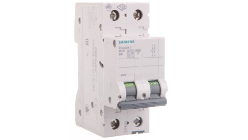 Wyłącznik nadprądowy 2P C 4A 6kA AC SENTRON 5SL6204-7