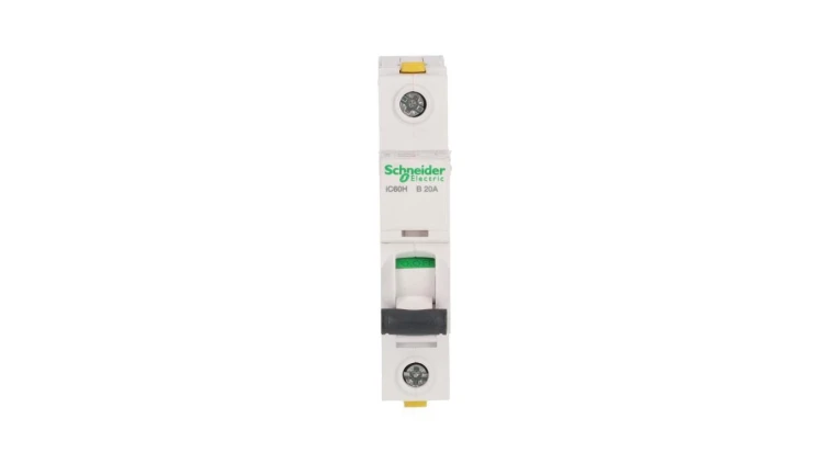 Wyłącznik nadprądowy 1P B 20A 10kA AC iC60H-B20 Acti9 A9F06120
