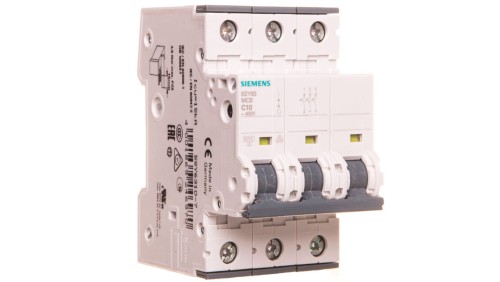 Wyłącznik nadprądowy 3P C 10A 6kA AC SENTRON 5SY6310-7