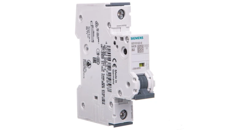 Wyłącznik nadprądowy 1P B 2A 6kA AC SENTRON 5SY6102-6