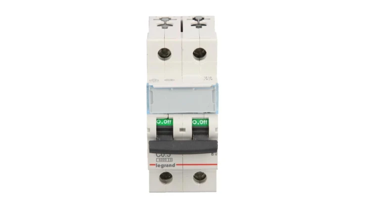 Wyłącznik nadprądowy 2P C 0,5A 6kA AC S302 TX3 403519