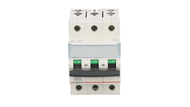 Wyłącznik nadprądowy 3P C 0.5A 6kA AC 0 S303 TX3 403536