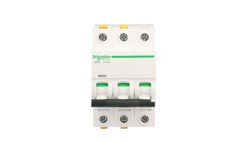 Wyłącznik nadprądowy 3P B 10A 10kA AC iC60H-B10-3 Acti9 A9F06310