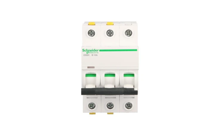 Wyłącznik nadprądowy 3P B 10A 10kA AC iC60H-B10-3 Acti9 A9F06310
