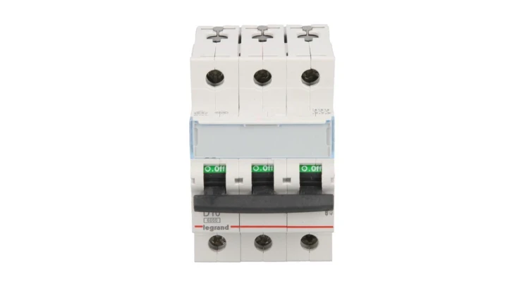 Wyłącznik nadprądowy 3P D 10A 6kA AC S303 TX3 403753