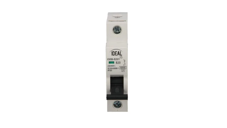 Wyłącznik nadprądowy 1P B 20A 6kA AC KMB6-B20/1 VDE 23142