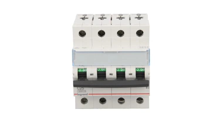 Wyłącznik nadprądowy 4P C 25A 6kA AC S304 TX3 403564