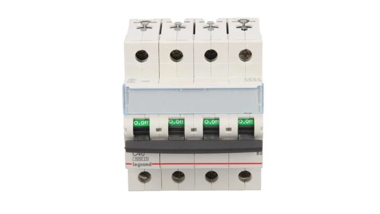 Wyłącznik nadprądowy 4P C 40A 6kA AC S304 TX3 403566