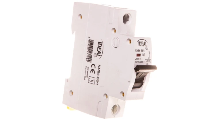 Wyłącznik nadprądowy 1P B 6A 6kA AC KMB6-B6/1 VDE 23144