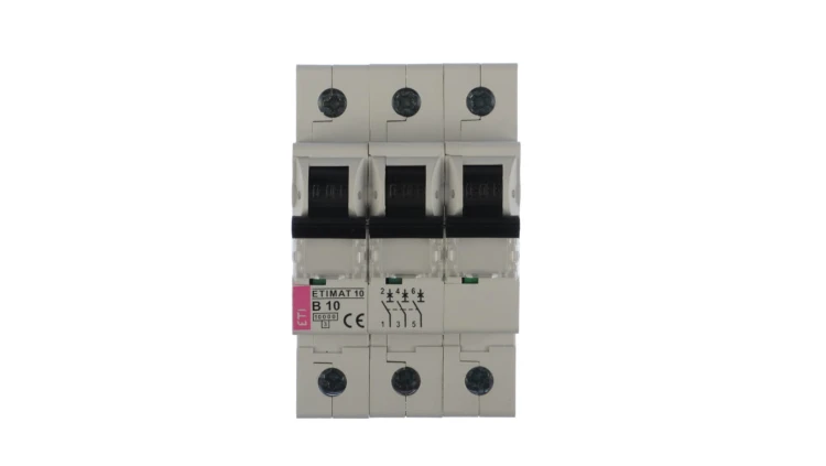 Wyłącznik nadprądowy 3P B 10A 10kA AC ETIMAT10 002125714