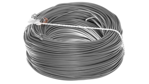 Przewód instalacyjny H05V-K (LgY) 0,5 szary /100m/