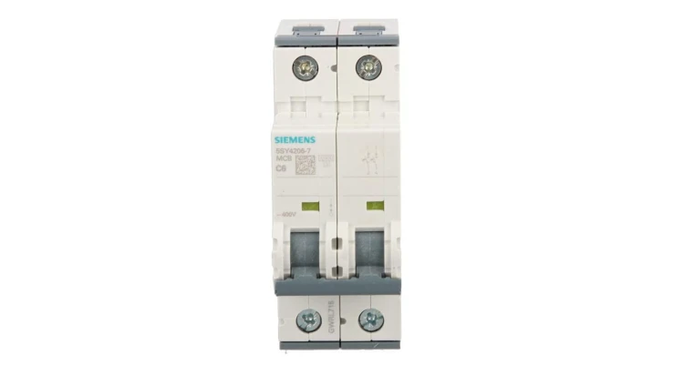 Wyłącznik nadprądowy 2P C 6A 10kA AC SENTRON 5SY4206-7