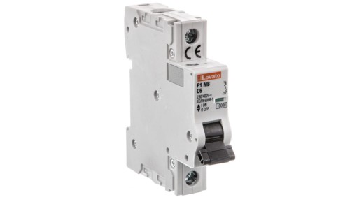 Wyłącznik nadprądowy 1P C 6A 10kA AC P1MB1PC06