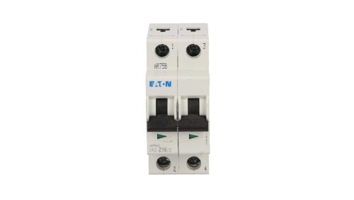 Wyłącznik nadprądowy 2P Z 16A 10kA AC FAZ Z16/2 278825