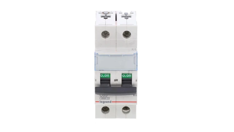 Wyłącznik nadprądowy 2P C 63A 6kA AC S302 TX3 403534