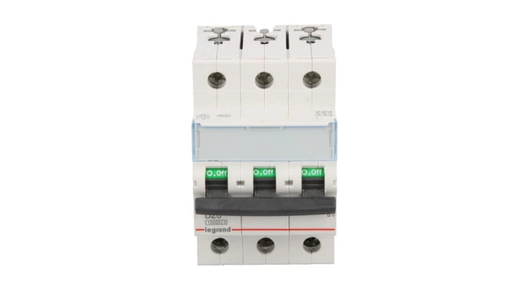 Wyłącznik nadprądowy 3P B 20A 10kA AC S313 TX3 404127