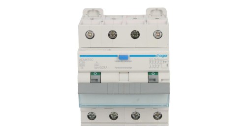 Wyłącznik różnicowo-nadprądowy RCBO 4P C20A 0,03A Typ A 6kA RCBO ADM470C