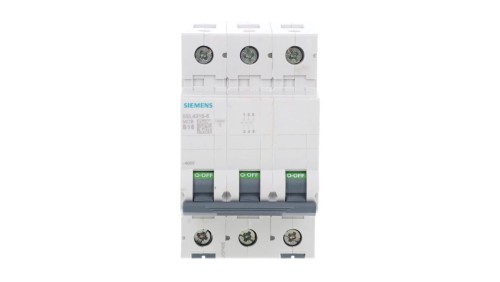 Wyłącznik nadprądowy 3P B 16A 10kA AC SENTRON 5SL4316-6
