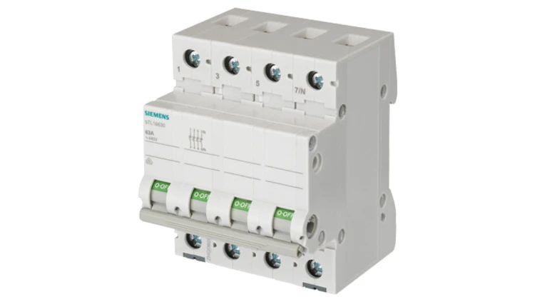 Rozłącznik modułowy 125A 3P+N 400V 5TL1692-0
