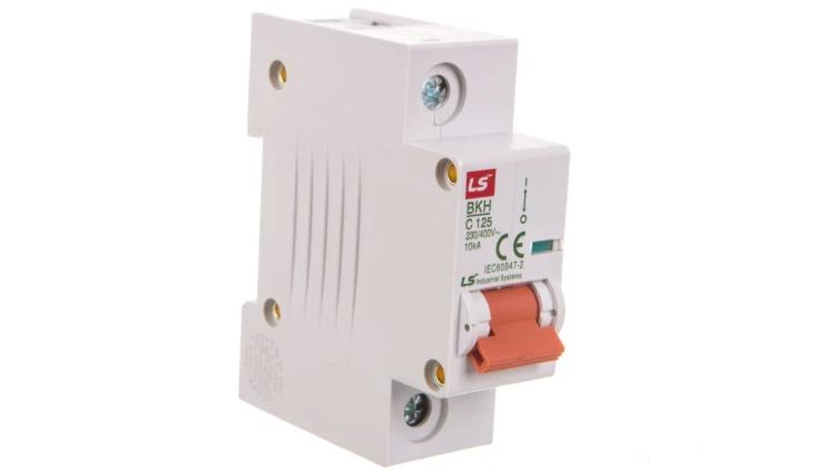 Wyłącznik nadprądowy 1P C 125A 10kA AC BKH 06110332R0