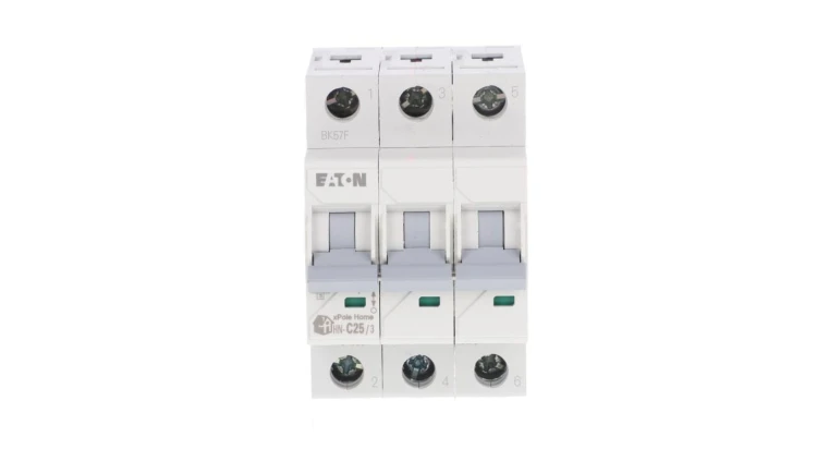 Wyłącznik nadprądowy 3P C 25A 6kA AC xPole Home HN-C25/3 194893