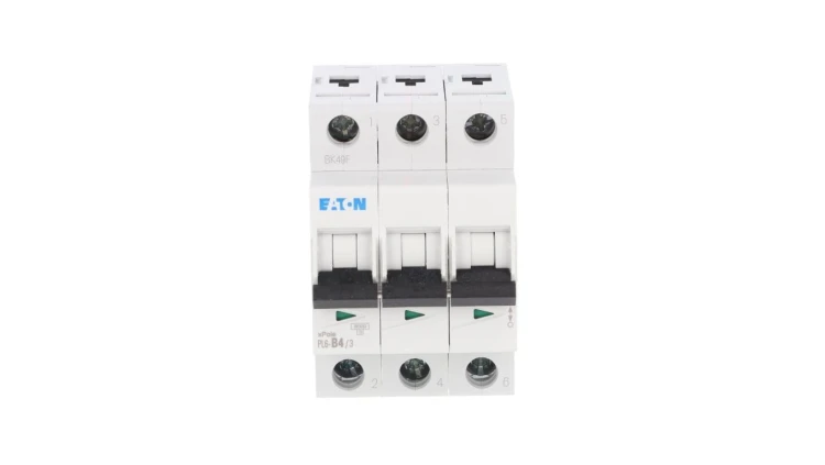 Wyłącznik nadprądowy 3P B 4A 6kA AC PL6-B4/3 286585
