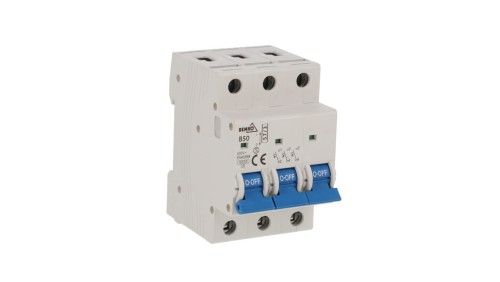 Wyłącznik nadprądowy 3P B 50A 6kA AC A00-S7-3P-B50