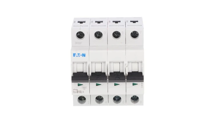 Wyłącznik nadprądowy 4P B 13A 6kA AC PL6-B13/4 166492