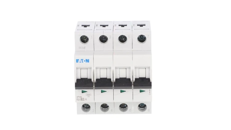 Wyłącznik nadprądowy 4P B 2A 6kA AC PL6-B2/4 166496
