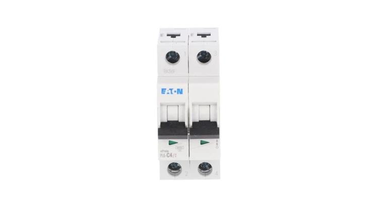 Wyłącznik nadprądowy 2P C 4A 6kA AC PL6-C4/2 286563