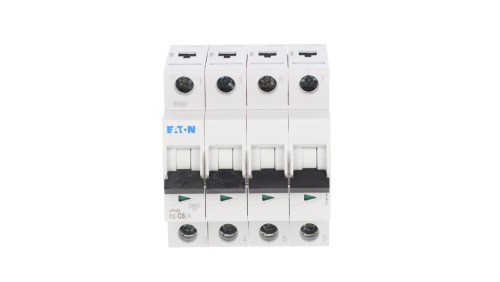 Wyłącznik nadprądowy 4P C 6A 6kA AC PL6-C6/4 166531