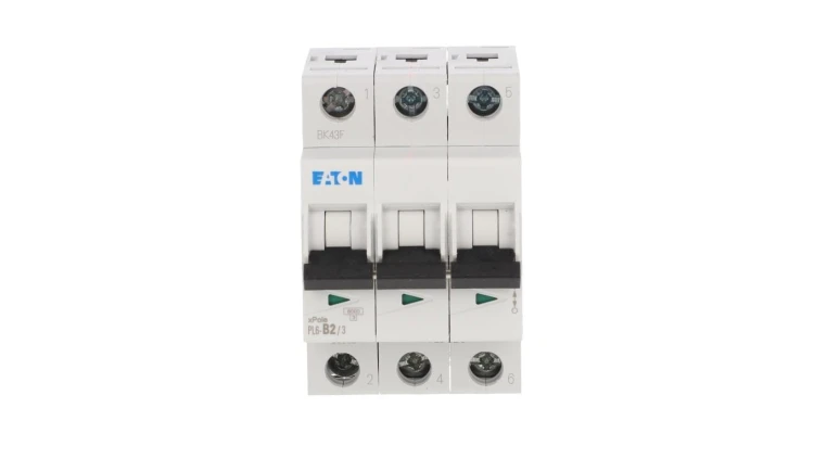 Wyłącznik nadprądowy 3P B 2A 6kA AC PL6-B2/3 286584