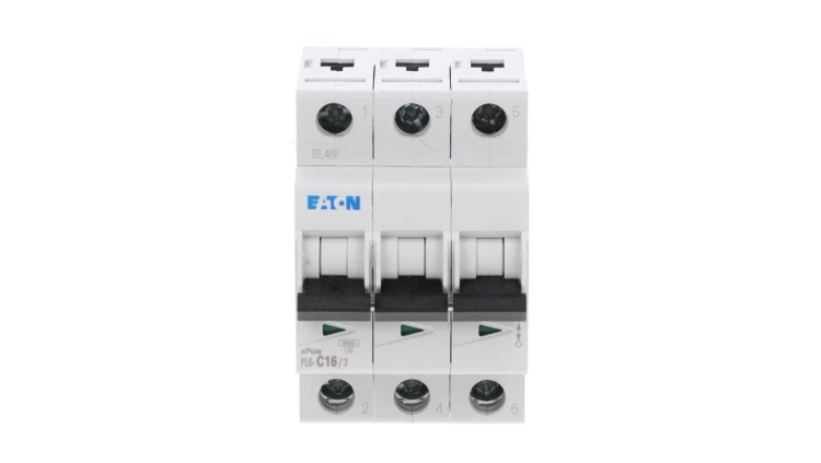 Wyłącznik nadprądowy 3P C 16A 6kA AC PL6-C16/3 286601